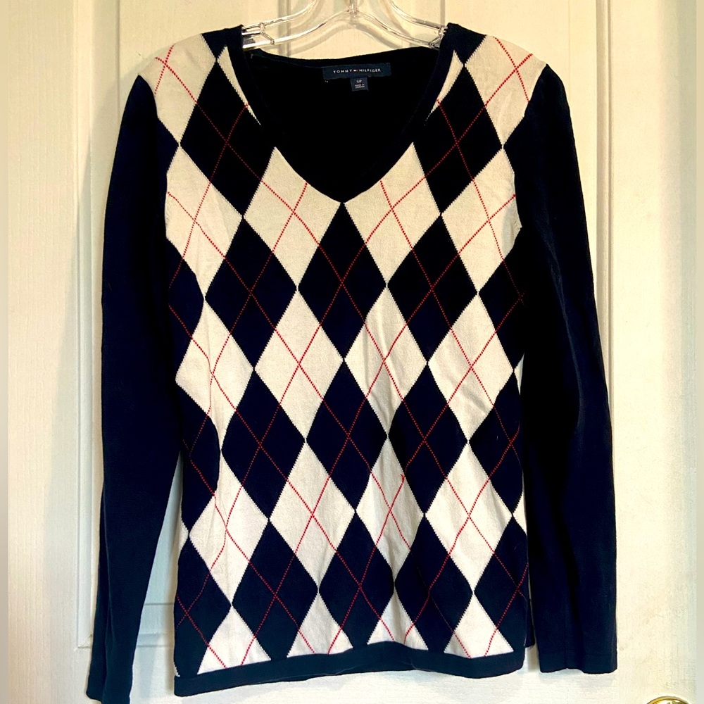 Tommy Hilfiger argyle sweater